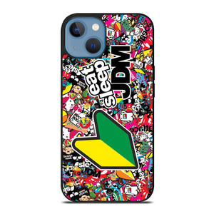 EAT SLEEP JDM iPhone 13 Case