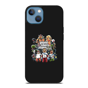 GRAND THEFT AUTO V MARIO BROSS iPhone 13 Case