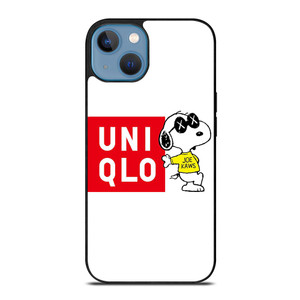 JOE KAWS UNIQLO LOGO iPhone 13 Case