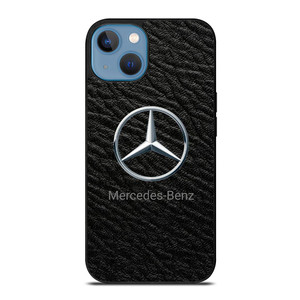 MERCEDES BENZ LOGO ON LEATHER iPhone 13 Case
