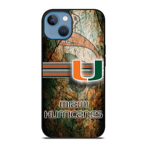 MIAMI HURRICANES LOGO NFL iPhone 13 Case