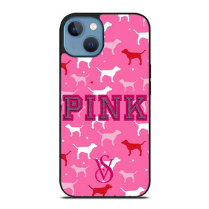 PINK DOG VICTORIA'S SECRET iPhone 13 Case