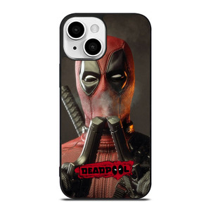 DEADPOLL POTRAIT DOUUBLE PISTOLS iPhone 13 Mini Case