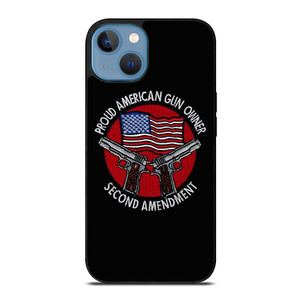 SECOND AMENDEMENT AMERICAN GUN iPhone 13 Case