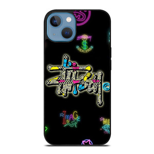 STUSSY LOGO THE DEALERS COLORFUL ICON iPhone 13 Case