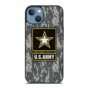 US ARMY ARMY LOGO CAMO PIXEL iPhone 13 Case