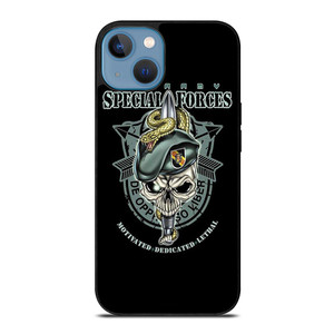 US ARMY SPECIAL FORCES LOGO SKULL iPhone 13 Case