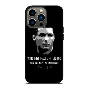 CRISTIANO RONALDO CR7 QUOTE iPhone 13 Pro Case