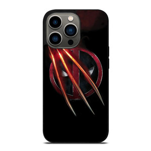 DEADPOOL X WOLVERINE LOGO iPhone 13 Pro Case