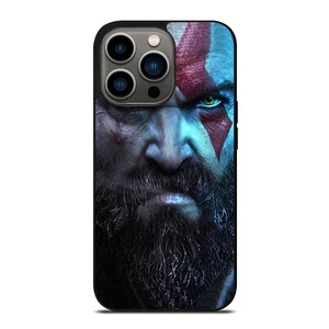 KRATOS FACE GOD OF WAR RAGNAROK iPhone 13 Pro Case
