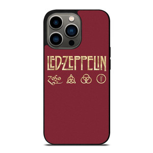 LED ZEPPELIN BAND LOGO iPhone 13 Pro Case