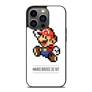MARIO BROSS PIXEL 32 BIT iPhone 13 Pro Case
