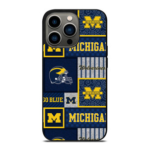 MICHIGAN WOLVERINES COLLAGE iPhone 13 Pro Case