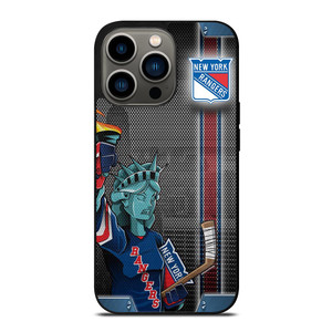 NEW YORK RANGERS NHL LIBERTY STATUE iPhone 13 Pro Case
