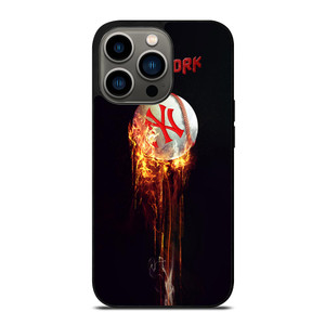 NEW YORK YANKEES FIRE BALL iPhone 13 Pro Case