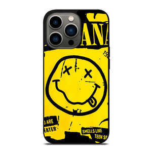 NIRVANA ROCK BAND SMILEY iPhone 13 Pro Case