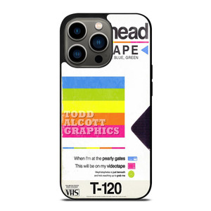 RADIOHEAD VIDEOTAPE VHS T-120 iPhone 13 Pro Case