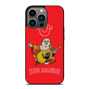 RED BIG BUDDHA TRUE RELIGION iPhone 13 Pro Case