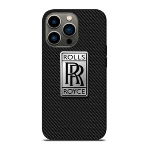 ROLLS ROYCE CAR LOGO CARBON iPhone 13 Pro Case