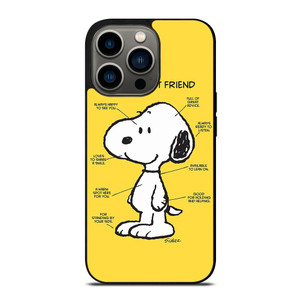 SNOOPY DOG PERFECT FRIEND iPhone 13 Pro Case