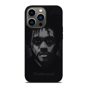 THE WEEKND FACE WHITE BLACK iPhone 13 Pro Case