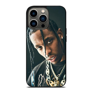 TRAVIS SCOTT RAPPER FACE iPhone 13 Pro Case