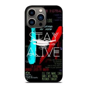 TWENTY ONE PILOTS STAY ALIVE iPhone 13 Pro Case