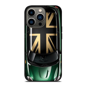UNIONS JACK MINI COOPER GREEN iPhone 13 Pro Case