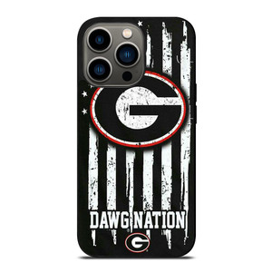 UNIVERSITY GEORGIA BULLDOGS FLAG iPhone 13 Pro Case