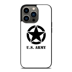 US ARMY LOGO WHITE iPhone 13 Pro Case