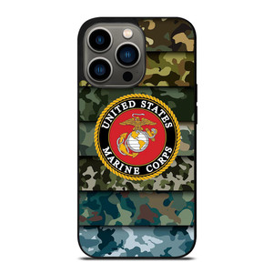 USMC CAMO US MARINE CORPS iPhone 13 Pro Case