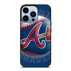 ATLANTA BRAVES LOGO MLB BASEBALL TEAM ICON iPhone 13 Pro Max Case