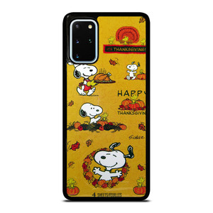 SNOOPY THE PEANUTS THANKSGIVING Samsung Galaxy S20 Plus Case SNOOPY THE PEANUTS THANKSGIVING Samsung Galaxy S20 Plus Case
