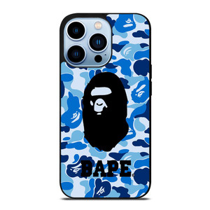 BATHING APE BAPE CAMO BLUE iPhone 13 Pro Max Case