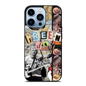 GREEN DAY BAND ART COLLAGE iPhone 13 Pro Max Case