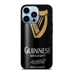 GUINNESS DRAUGHT BREWED IN DUBLIN iPhone 13 Pro Max Case