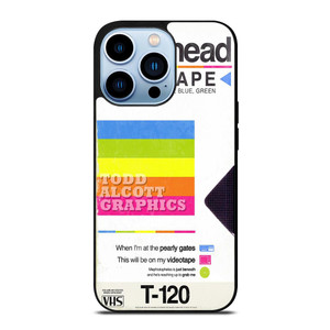 RADIOHEAD VIDEOTAPE VHS T-120 iPhone 13 Pro Max Case