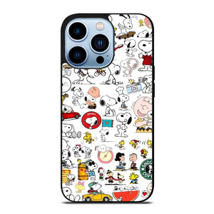 SNOOPY COFFEE THE PEANUTS iPhone 13 Pro Max Case