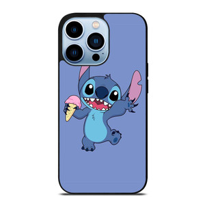 STITCH DISNEY CARTOON ICE CREAM iPhone 13 Pro Max Case