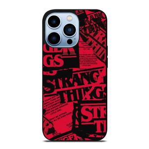 STRANGER THINGS ART LOGO iPhone 13 Pro Max Case