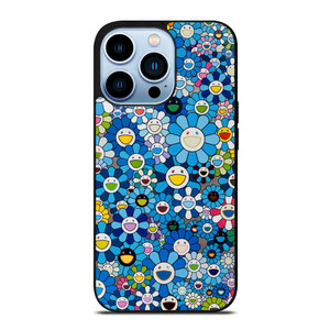 TAKASHI MURAKAMI FLOWERS BLUE iPhone 13 Pro Max Case