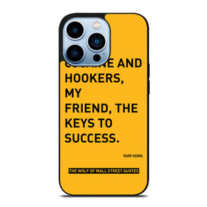 THE WOLF OF WALL STREET QUOTES iPhone 13 Pro Max Case