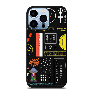 TWENTY ONE PILOTS LOGO COLLAGE iPhone 13 Pro Max Case