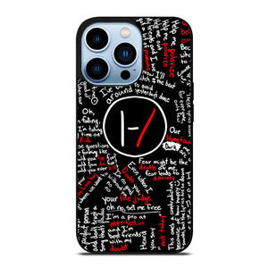 TWENTY ONE PILOTS LYRICS iPhone 13 Pro Max Case