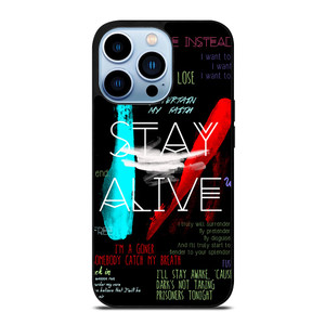 TWENTY ONE PILOTS STAY ALIVE iPhone 13 Pro Max Case
