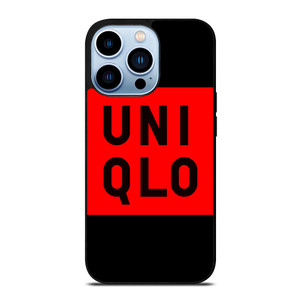 UNIQLO LOGO RED BLACK iPhone 13 Pro Max Case