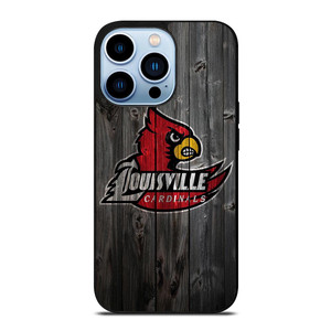 UNIVERSITY OF LOUISVILLE CARDINALS WOOD iPhone 13 Pro Max Case