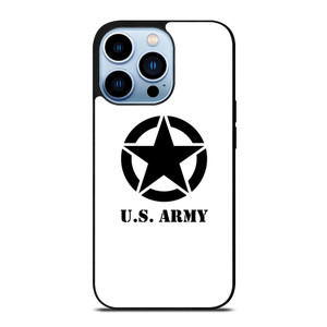 US ARMY LOGO WHITE iPhone 13 Pro Max Case
