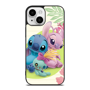 DISNEY STITCH AND GIRLFRIEND iPhone 13 Mini Case DISNEY STITCH AND GIRLFRIEND iPhone 13 Mini Case