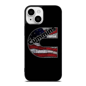 CUMMINS POWER AMERICAN FLAG iPhone 13 Mini Case